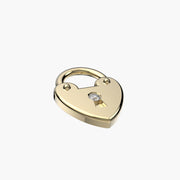 Charm The heart lock