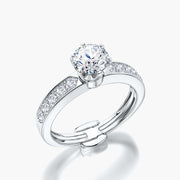 Channel Set TRing & Classic Six 0.7ct