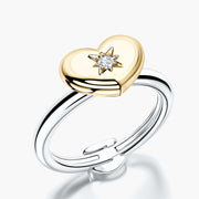 Rounded TRing & Charm Heart