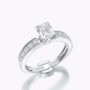 Channel Set TRing & Emerald Classic 1.0ct
