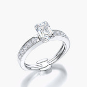 Channel Set TRing & Emerald Classic 1.0ct
