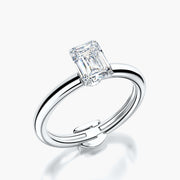 Rounded TRing & Emerald Classic 1.0ct