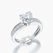 Channel Set TRing & Heart Fantasy 1.0ct