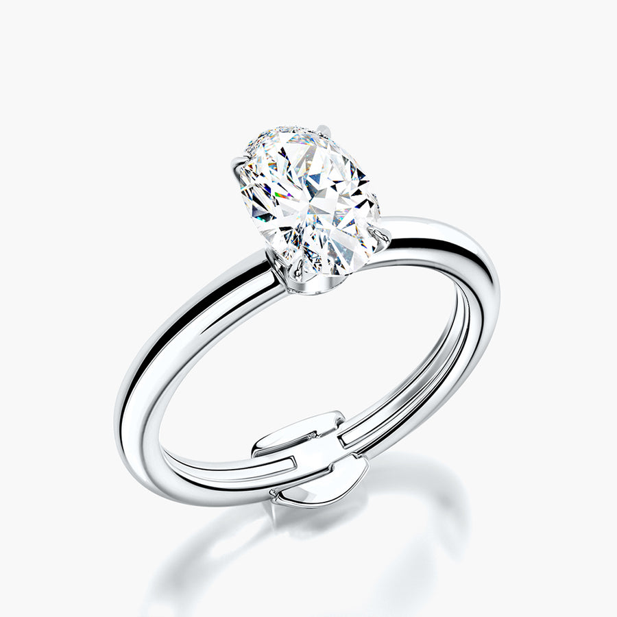 Rounded TRing & Oval Classic 1.0ct