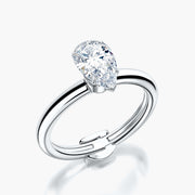 Rounded TRing & Pear Fantasy 1.0ct