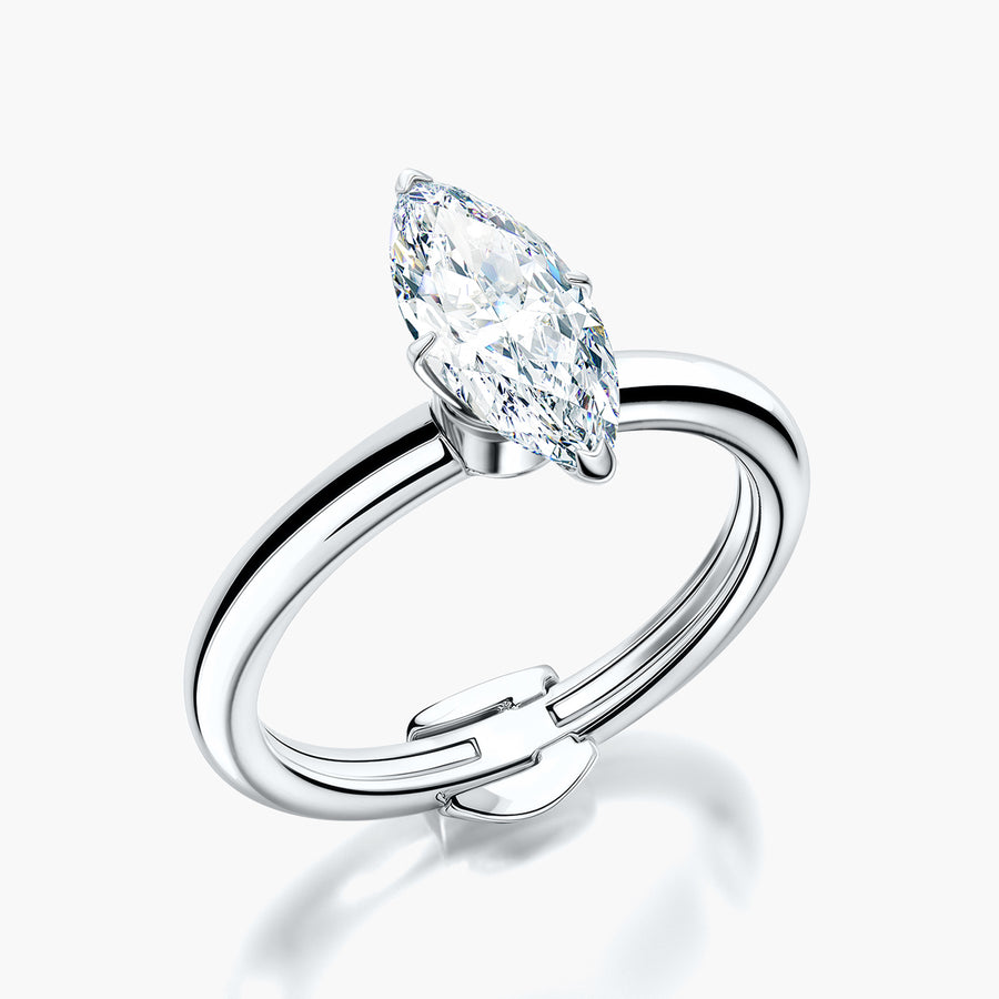 Rounded TRing & Marquise Fantasy 1.0ct