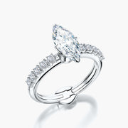 Side Stone TRing & Marquise Fantasy 1.0ct