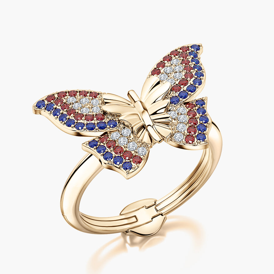 Classic TRing & Charm Butterfly