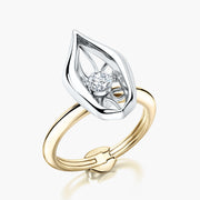 Classic TRing & Charm Dancing Diamond