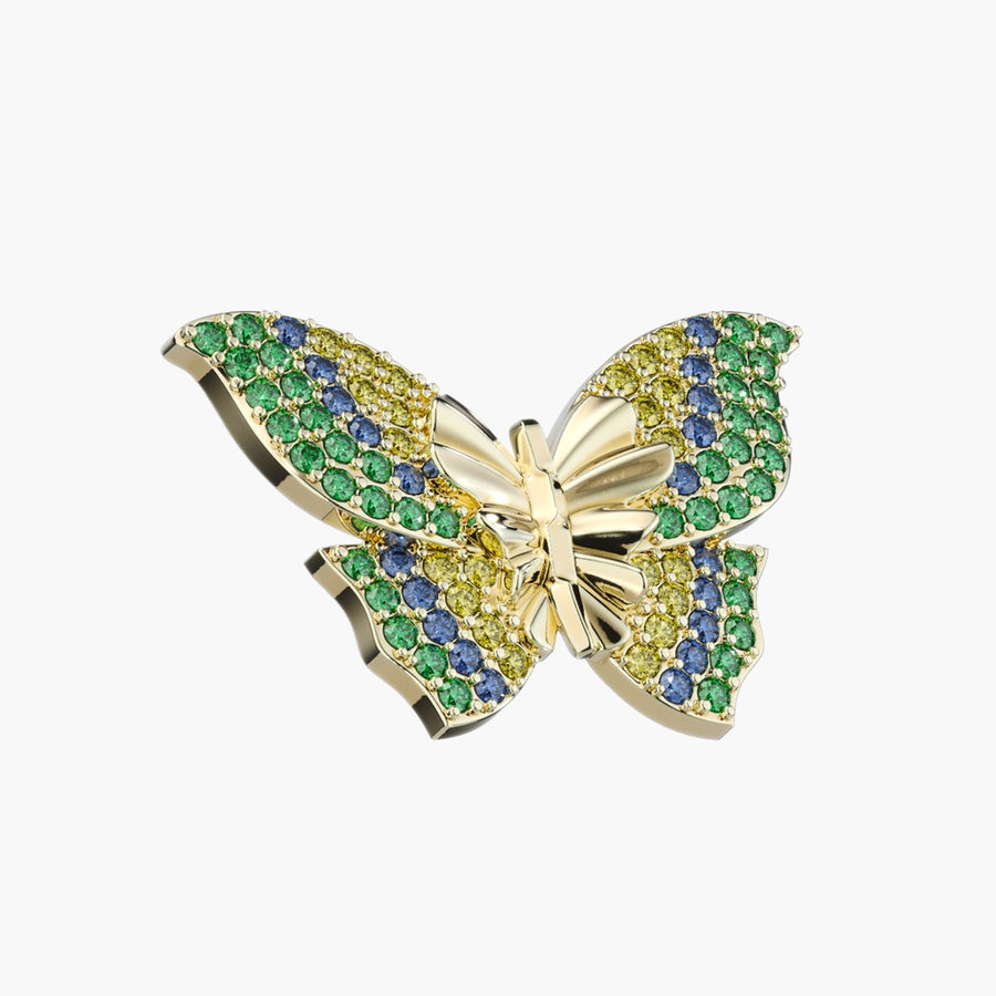 Charm Golden Butterfly