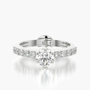 Side Stone TRing & Classic Six 0.5ct