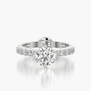 Side Stone TRing & Classic Six 1.5ct