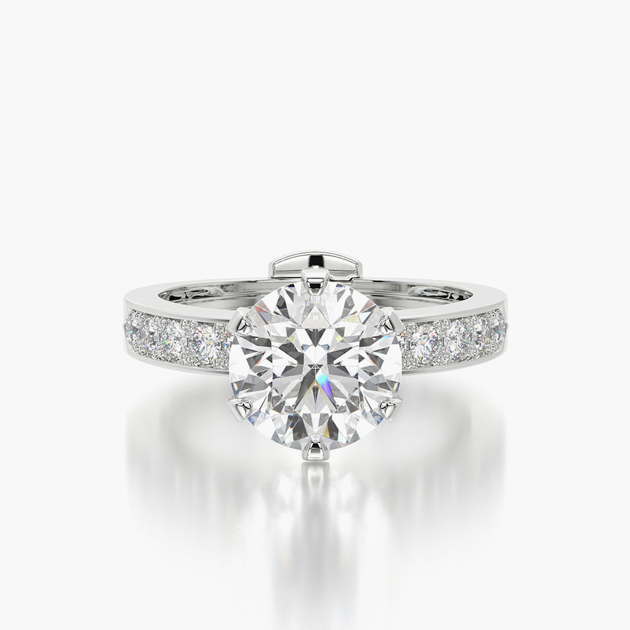 Channel Set TRing & Classic Six 2.0ct