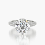 Pave TRing & Classic Six 3.0ct