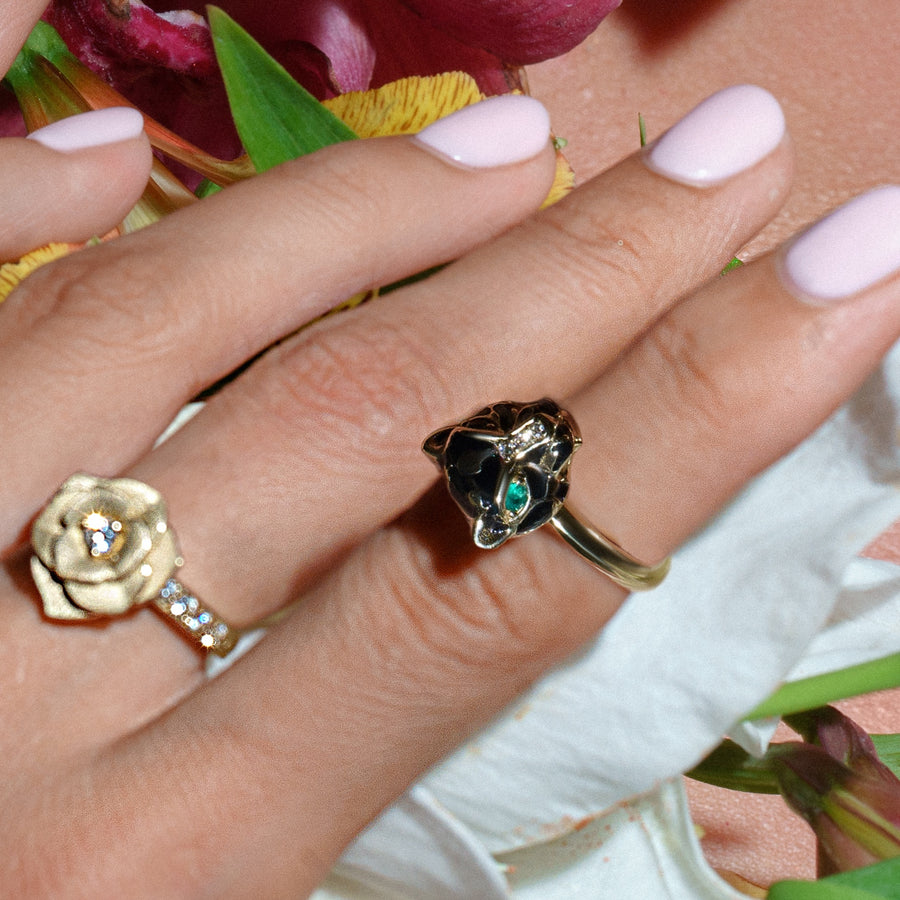 Charm Golden Panther