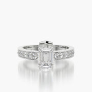 Channel Set TRing & Emerald Classic 1.0ct