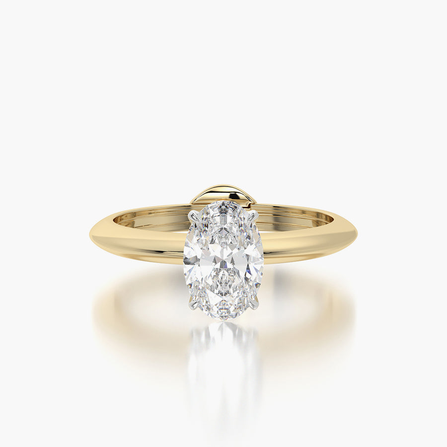 Classic TRing & Oval Classic 1.0ct