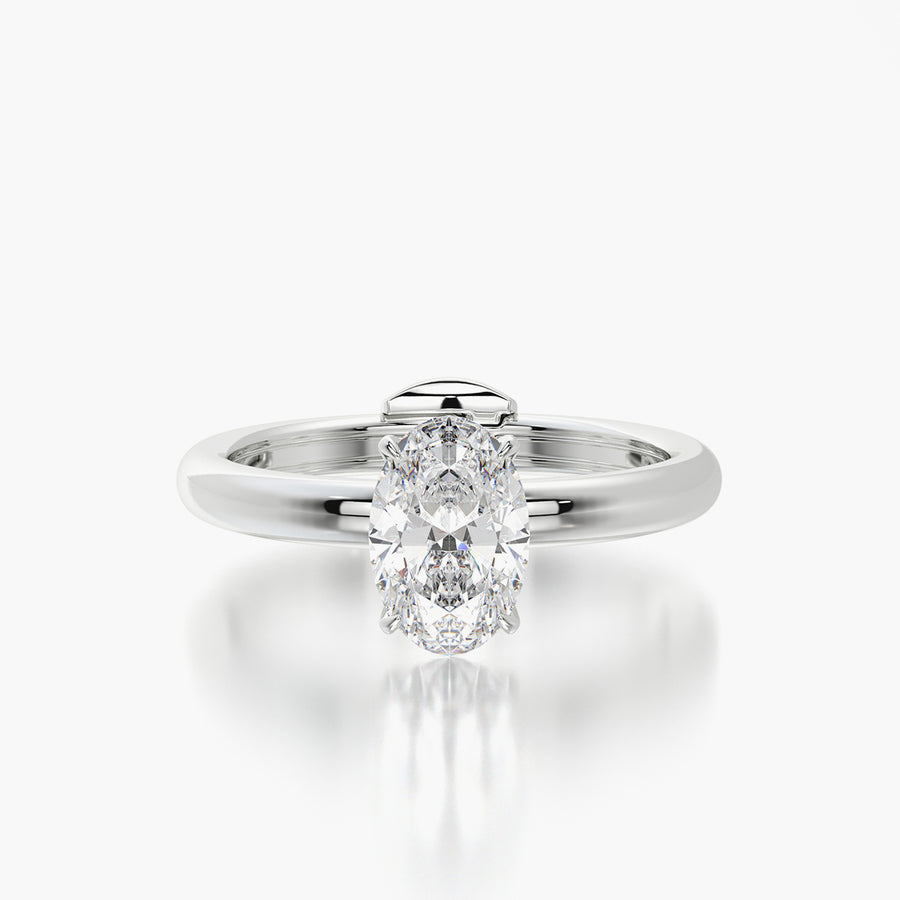 Rounded TRing & Oval Classic 1.0ct