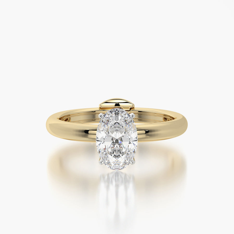 Rounded TRing & Oval Classic 1.0ct