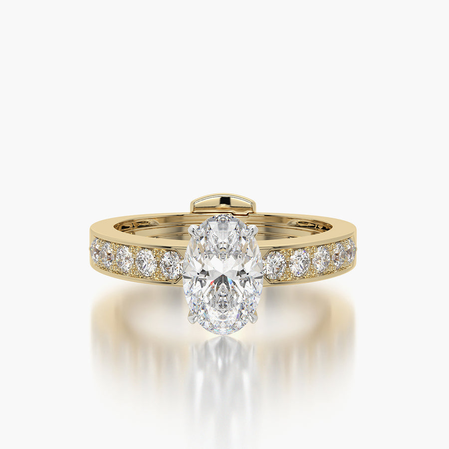 Channel Set TRing & Oval Classic 1.0ct
