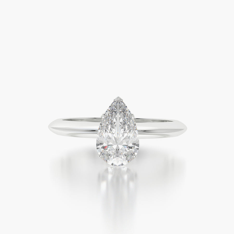 Classic TRing & Pear Fantasy 1.0ct