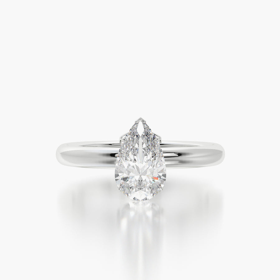 Rounded TRing & Pear Fantasy 1.0ct