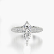 Pave TRing & Marquise Fantasy 1.0ct