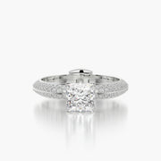 Pave TRing & Princess Fantasy 1.0ct