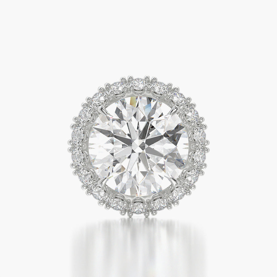 Round Halo 1.0ct