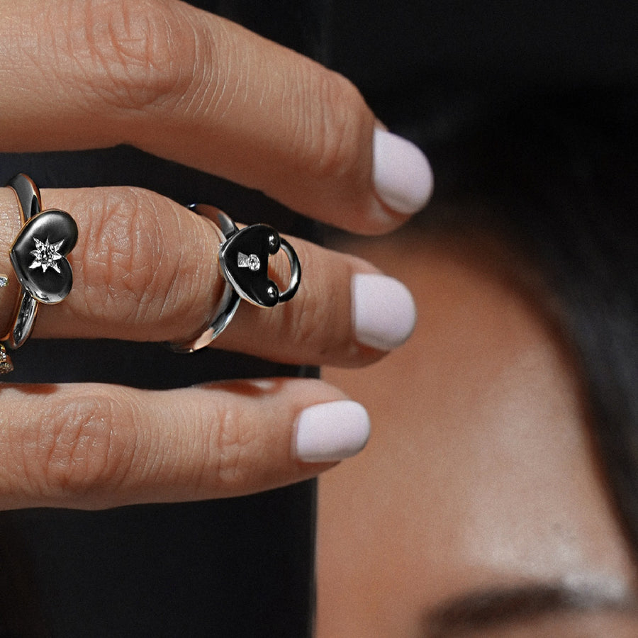 Charm The heart lock