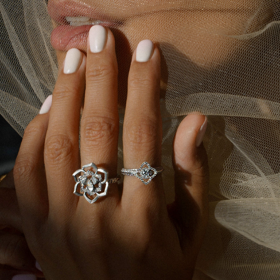 Classic TRing & Charm Quatrefoil