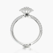 Pave Dome TRing & Сharm The diamond sun