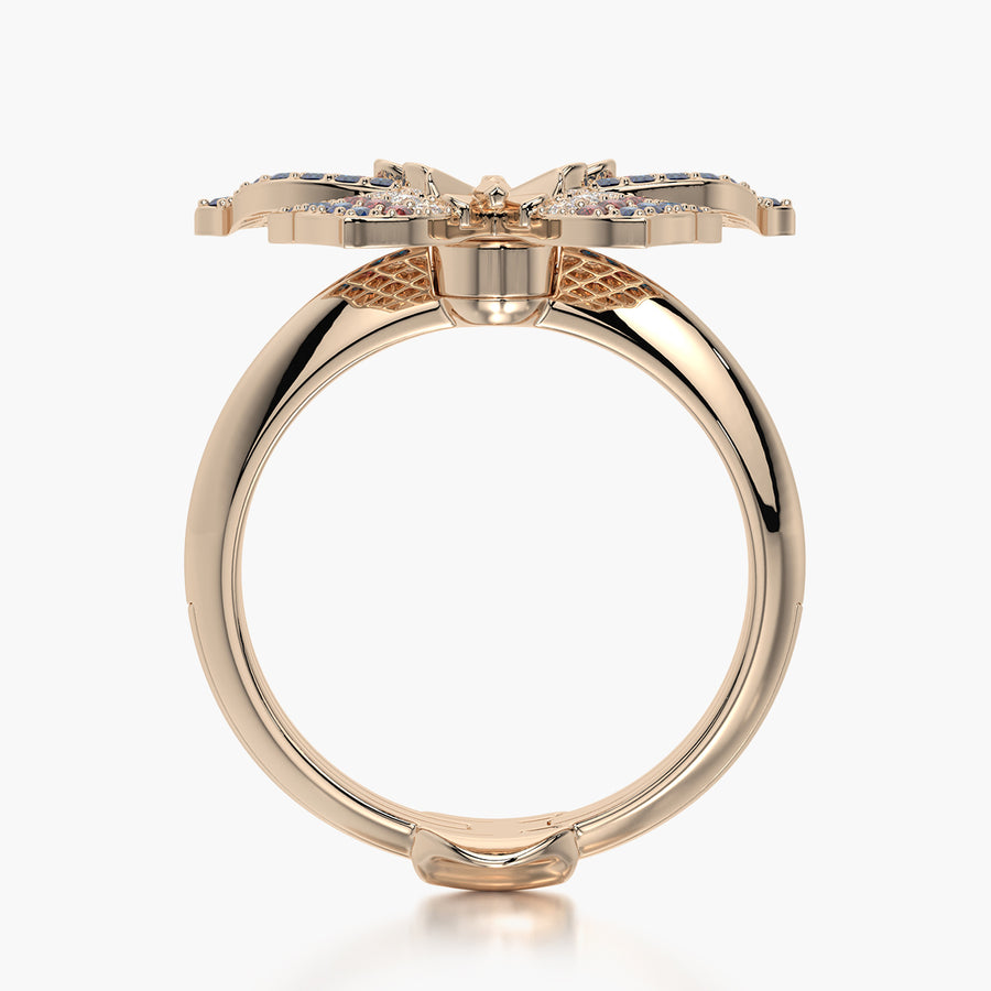 Classic TRing & Charm Butterfly