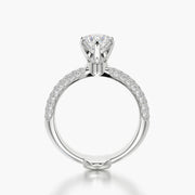 Pave Dome TRing & Classic Six 1.0ct