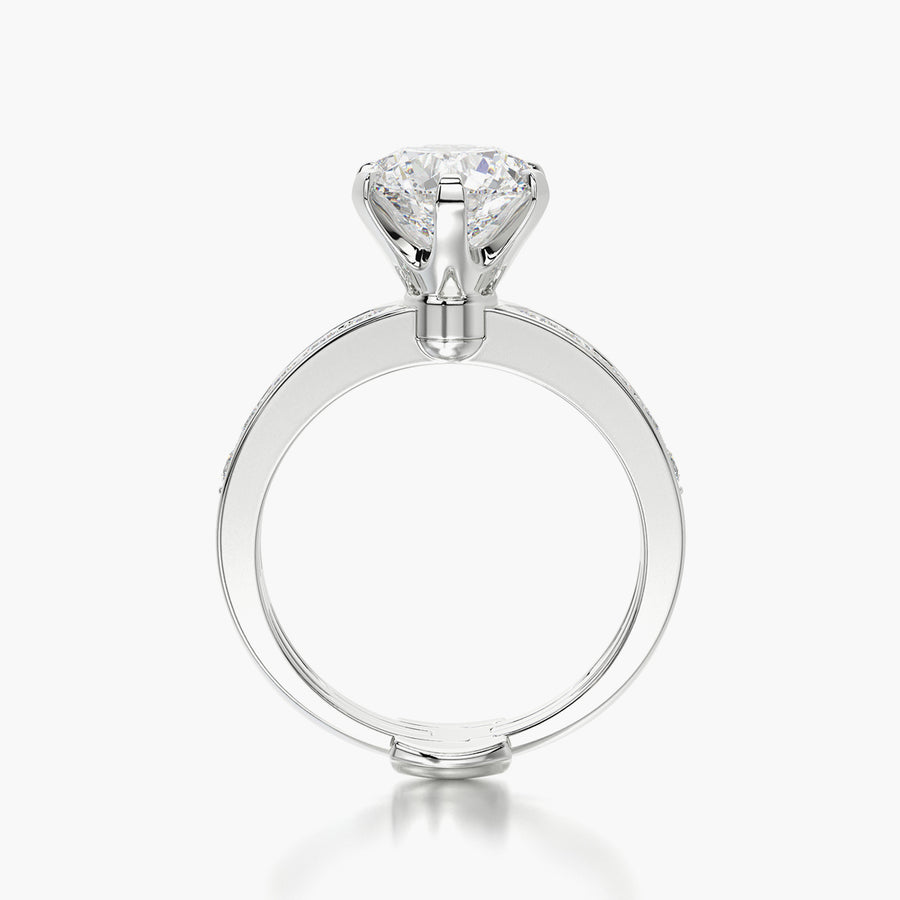 Channel Set TRing & Classic Six 2.0ct