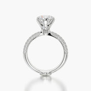 Pave Dome TRing & Classic Six 2.0ct
