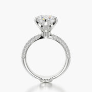 Pave Dome TRing & Classic Six 3.0ct