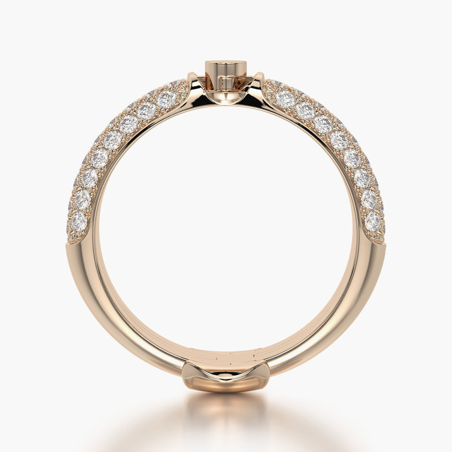 Pave Dome TRing