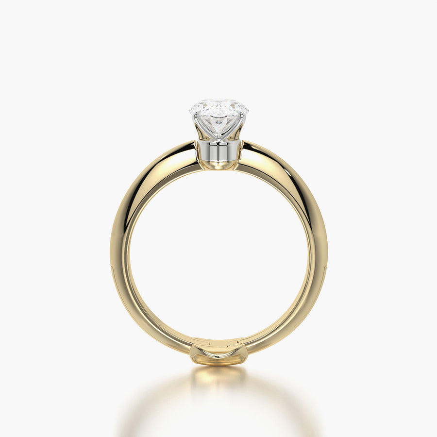 Classic TRing & Oval Classic 1.0ct
