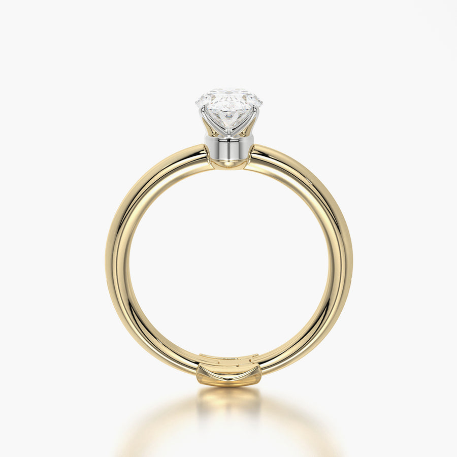 Rounded TRing & Oval Classic 1.0ct