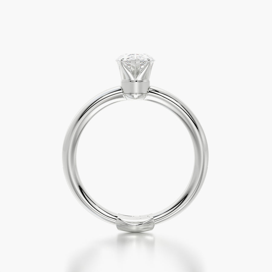 Rounded TRing & Pear Fantasy 1.0ct
