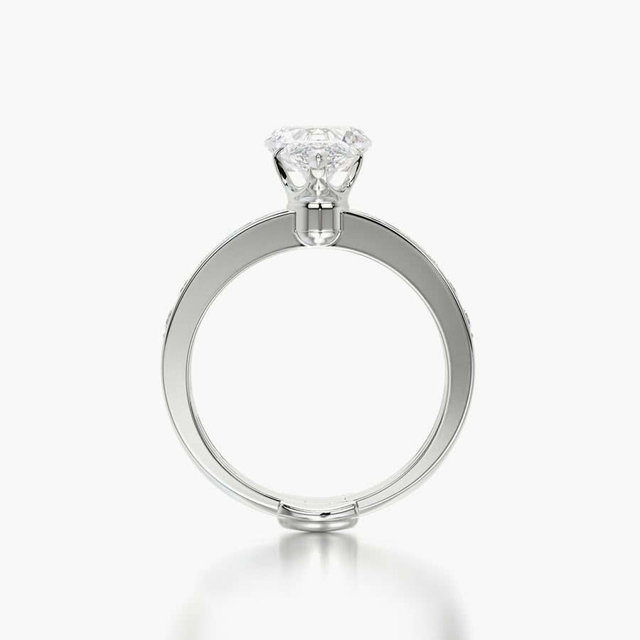 Channel Set TRing & Marquise Fantasy 1.0ct