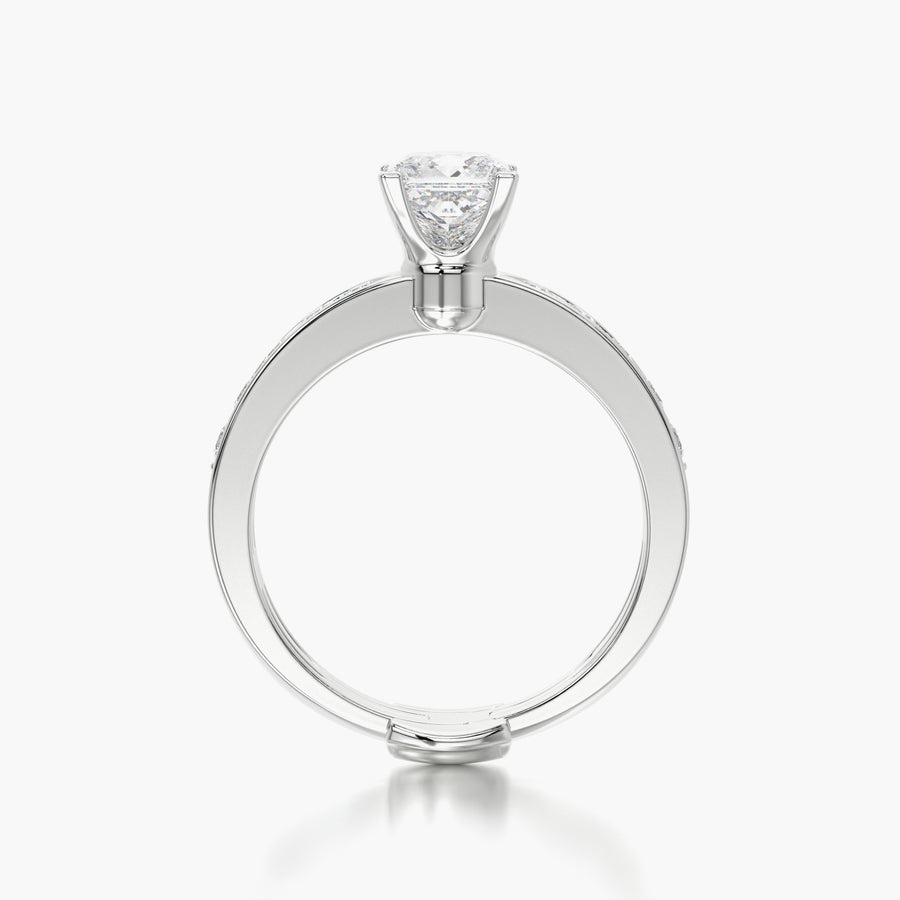 Channel Set TRing & Princess Fantasy 1.0ct