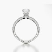 Pave Dome TRing & Princess Fantasy 1.0ct