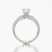 Pave TRing & Princess Fantasy 1.0ct