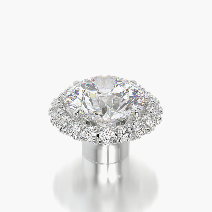Round Halo 1.0ct