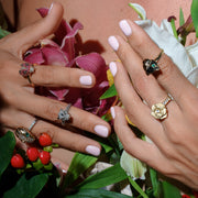 Pave TRing & Charm Panther