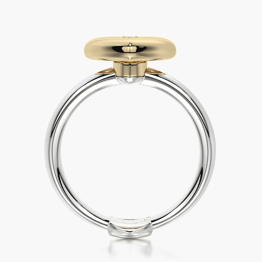 Rounded TRing & Charm Heart