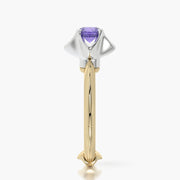 Classic TRing & Charm The Tanzanite flower