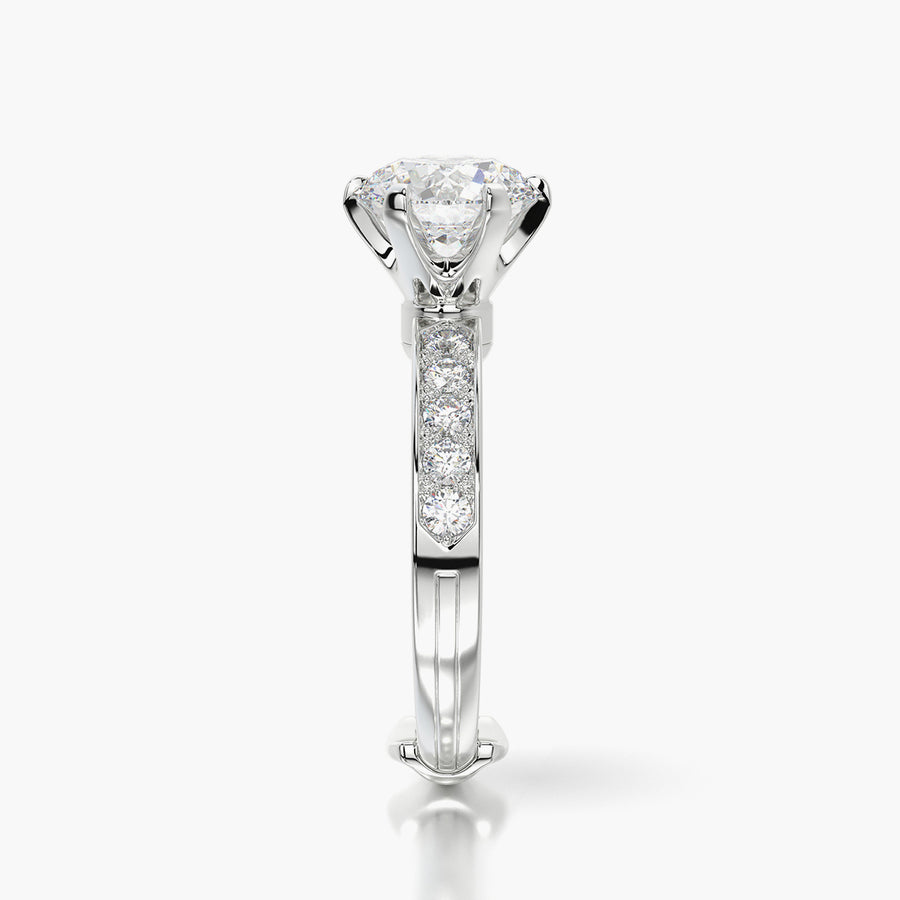 Channel Set TRing & Classic Six 2.0ct